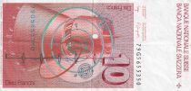 Suisse 10 Francs - Leonhard Euler - ND (1979) - P.53a