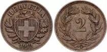 Suisse 2 Centimes - Armoiries - 1912
