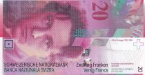 Suisse 20 Francs - Arthur Honegger - 2000 - P.69a