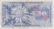 Suisse 20 Francs, Guillaume-Henri Dufour, chardon argenté - 02-04-1964 - Série 41C