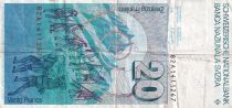 Suisse 20 Francs Horace Bénédict de Saussure - 1982 - Série 82A
