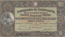 Suisse 5 Francs William Tell - 31-08-1946 Série 29 S  - TTB - P.11h