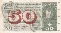 Suisse 50 Francs - Récolte des pommes - 07-03-1973 - Série 41Z