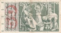 Suisse 50 Francs - Récolte des pommes - 30-06-1967 - Série 23N