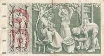 Suisse 50 Francs - R&eacute;colte des pommes - 30-06-1967 - S&eacute;rie 23N