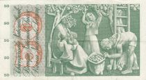 Suisse 50 Francs Fillette - Cueillette des pommes - 1955 - P.47a - Série 2G29678