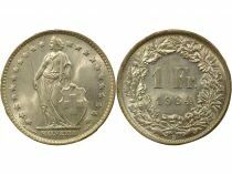 Suisse Franc Argent, Helvetia debout - 1964 B Berne