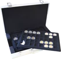 Suitcase for 190 coins up to 39 mm &Oslash;