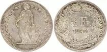 Suiza 1 Franc Helvetia - 1914 B Bern