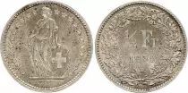 Suiza 1 Franc Helvetia - 1914 B Bern