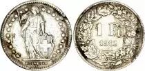 Suiza 1 Franc Helvetia - 1914 B Bern