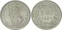 Suiza 1 Franc Helvetia - 1963 B Bern