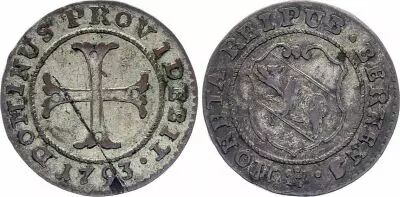 Suiza 1 Kreuzer, Canton de Bern - 1793