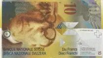 Suiza 10 Francs - Le Corbusier - 2010 - Serial G - P.67d