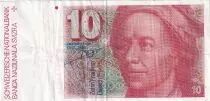 Suiza 10 Francs Leonhard Euler - 1980