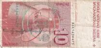 Suiza 10 Francs Leonhard Euler - 1986 - Serial 86K