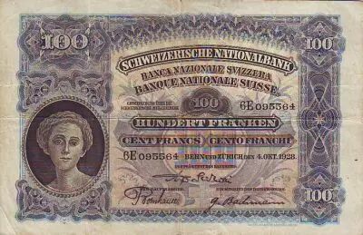 Suiza 100 F Head of woman - Farmer