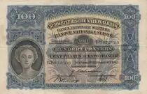 Suiza 100 Francs - 1943 - VF - P.35