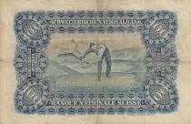 Suiza 100 Francs Head of woman - Farmer - 16-09-1930 - Serial 6R
