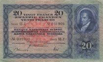 Suiza 20 Francs - 16-11-1944 - P.39n