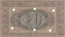 Suiza 20 Francs Head of woman - 29-09-1927 Serial 10 F