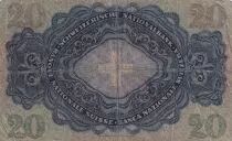 Suiza 20 Francs Johann Heinrich Pestalozzi  -  20-01-1949 - Serial 23 W