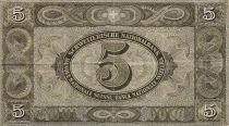 Suiza 5 Francs - 01-07-1922 - P.11f