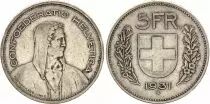 Suiza 5 Francs Guillame Tell - Mixted years 1931-1969 - B Berne - Silver