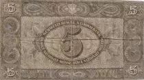 Suiza 5 Francs William Tell - 16-10-1947 - Serial 34 F