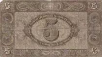Suiza 5 Francs William Tell - 16-11-1944 - Serial 26 G
