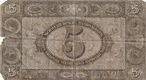 Suiza 5 Francs William Tell - 16-11-1944 - Serial 27 A