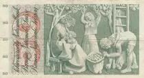 Suiza 50 Francs - Apple Harvesting Scene - 04-05-1961 - Serial 9M