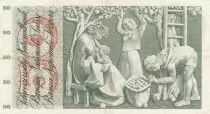 Suiza 50 Francs - Apple Harvesting Scene - 10-02-1971 - Serial 36S