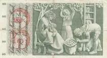 Suiza 50 Francs - Apple Harvesting Scene - 15-01-1969 - Serial 28Y