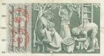 Suiza 50 Francs - Apple Harvesting Scene - 23-12-1965 - Serial 21N