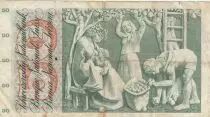 Suiza 50 Francs - Apple Harvesting Scene - 28-03-1963 - Serial 15Q