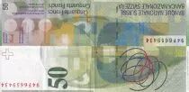 Suiza 50 Francs - Sophie Taeuber-Arp - 2002 - VF - P.71