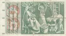 Suiza 50 Francs Young girl - Harvesting apple - 1955 - P.47a - Serial 2G