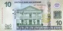 Suriname 10 Dollars - Banque - Rivière Suriname - 2019 - NEUF - P.NEW