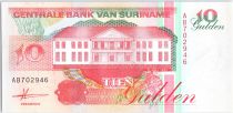 Suriname 10 Gulden, Bananas -  - 1991 - Neuf - P.137 a