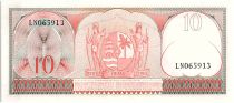 Suriname 10 Gulden, Femme et Panier de fruits - 1963 - Neuf - P.121