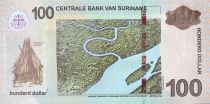 Suriname 100  Dollars - Bank -  Aruabatabbetje - 2019 - UNC - P.NEW