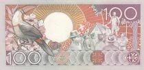Suriname 100 Gulden - Anton De kom - Toucan - 1988 - S&eacute;rie AD