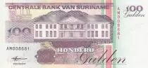 Suriname 100 Gulden - Strip mining - 1998 - Serial AM
