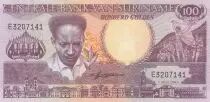 Suriname 100 Gulden, Anton Dekom - Toucan - 1986 - UNC - P.133 a