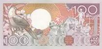 Suriname 100 Gulden, Anton Dekom - Toucan - 1986 - UNC - P.133 a