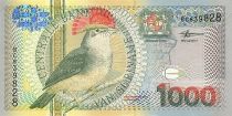 Suriname 1000 Gulden Bird: Royal Flycatcher - 2000