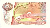 Suriname 2 1/2 Gulden, Thraupis episcopus - 1985 - UNC - P.119