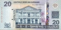 Suriname 20 Dollars - Banque - Voltzberg - 2019 - NEUF - P.NEW