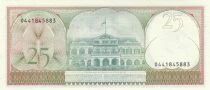 Suriname 25 Gulden - Monument to the Communist Revolution - Presidential Palace of the Republic of Suriname - 01-11-1985